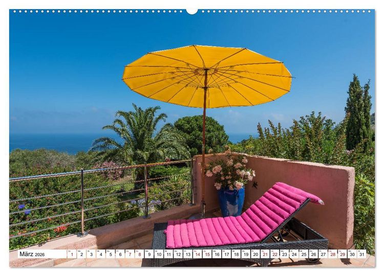 Produktbild: Korsika - Insel des Gl&uuml;cks (hochwertiger Premium Wandkalender 2026 DIN A2 quer), Kunstdruck in Hochglanz