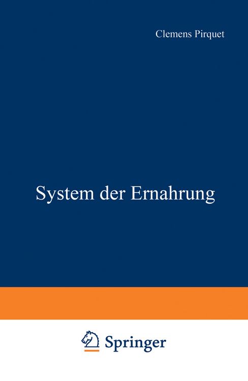 Produktbild: System der Ern&auml;hrung
