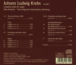 Produktbild: Die Orgelwerke Vol.1