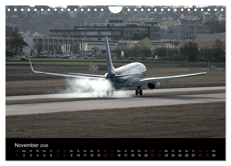Produktbild: Flieger Tr&auml;ume 2026 (Wandkalender 2026 DIN A4 quer), CALVENDO Monatskalender
