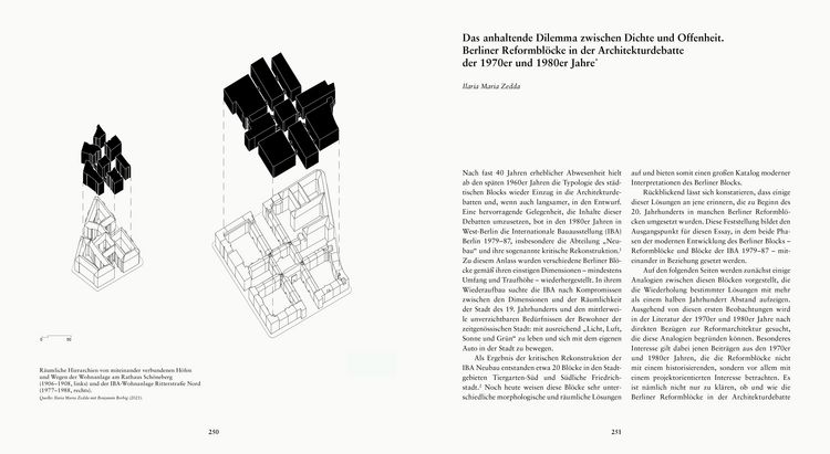 Die Wiedergeburt der städtischen Architektur. Blockreform 1890