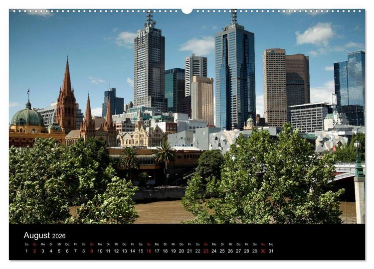 Produktbild: Australien (Wandkalender 2026 DIN A2 quer), CALVENDO Monatskalender