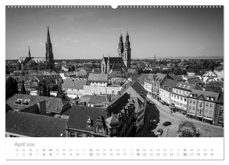 Produktbild: Stadtansichten Speyer (Wandkalender 2026 DIN A2 quer), CALVENDO Monatskalender
