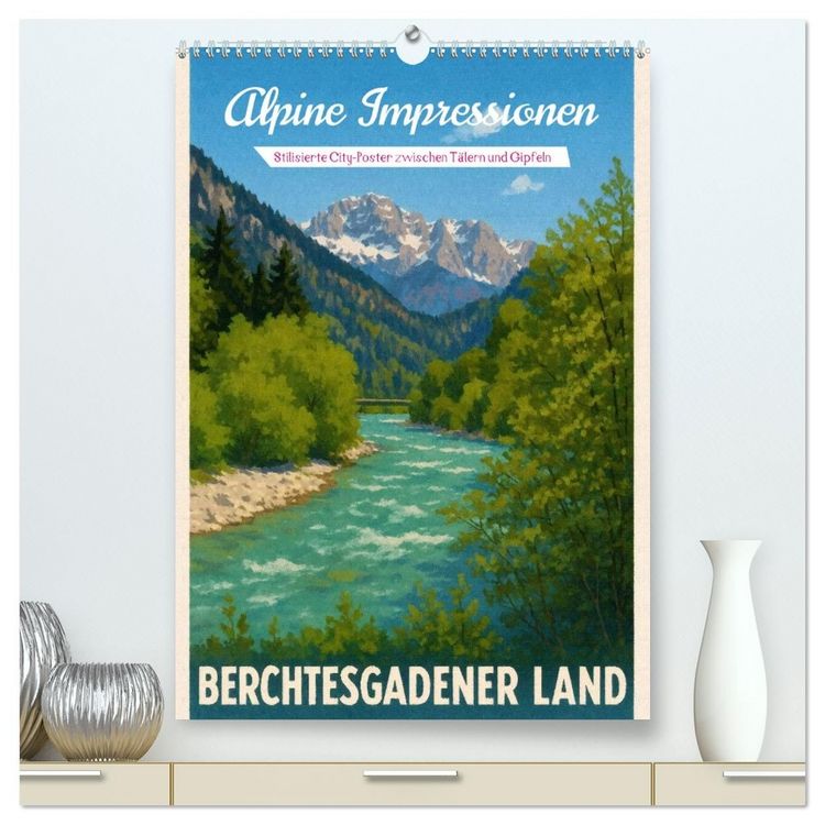 Produktbild: Alpine Impressionen Berchtesgadener Land (hochwertiger Premium Wandkalender 2027 DIN A2 hoch), Kunstdruck in Hochglanz
