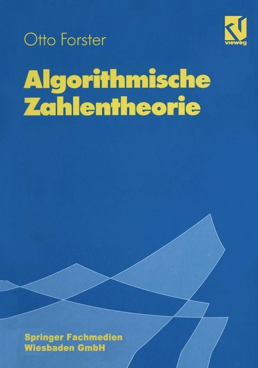 Produktbild: Algorithmische Zahlentheorie