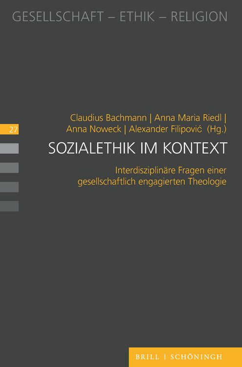 Produktbild: Sozialethik im Kontext