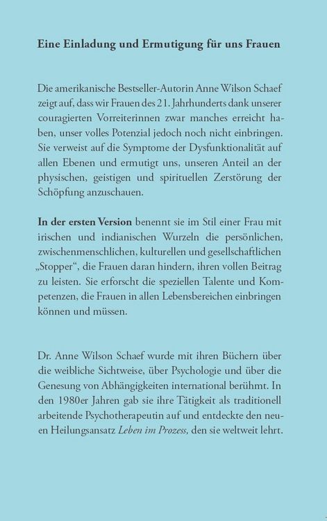 Produktbild: Es wird eine lange Zeit in Frieden und Wohlstand kommen - und sie wird eingeleitet von den Frauen