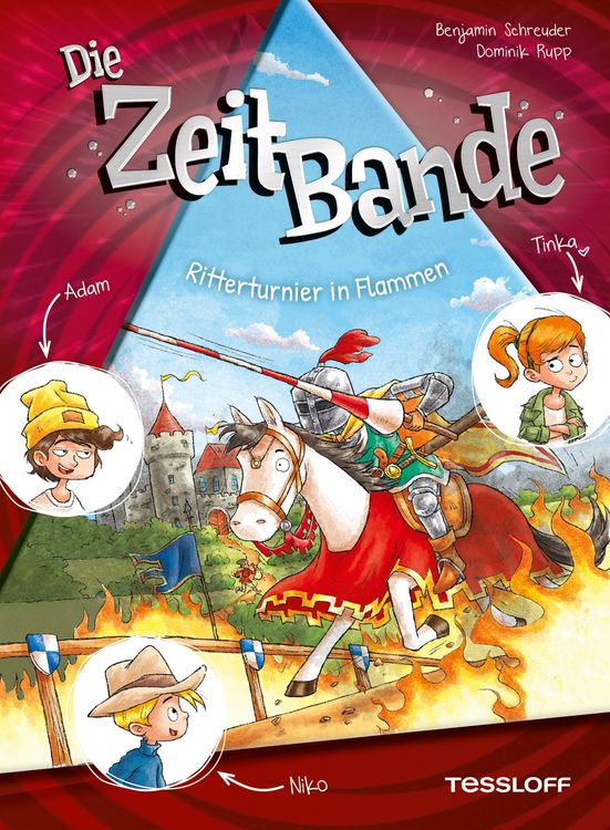 Produktbild: Die ZeitBande. Band 2. Ritterturnier in Flammen