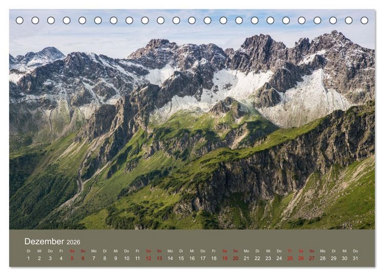 Produktbild: Heimweh Allg&auml;u 2026 (Tischkalender 2026 DIN A5 quer), CALVENDO Monatskalender