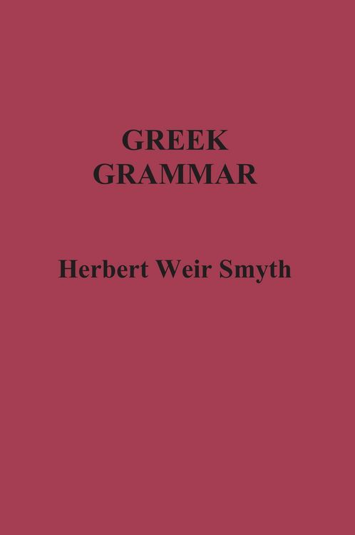 Produktbild: Greek Grammar