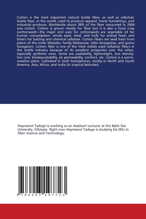 Produktbild: Handbook of Cotton Fiber