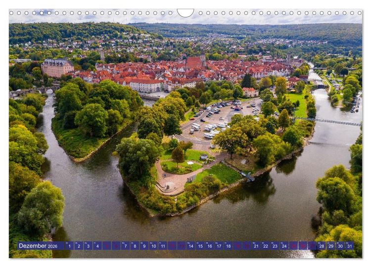Produktbild: Die Fulda (Wandkalender 2026 DIN A3 quer), CALVENDO Monatskalender