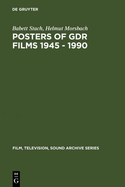 Produktbild: Posters of GDR films 1945 - 1990
