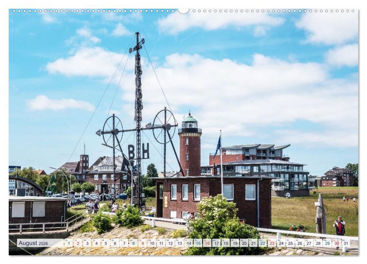 Produktbild: Cuxhavener Land (Wandkalender 2026 DIN A2 quer), CALVENDO Monatskalender