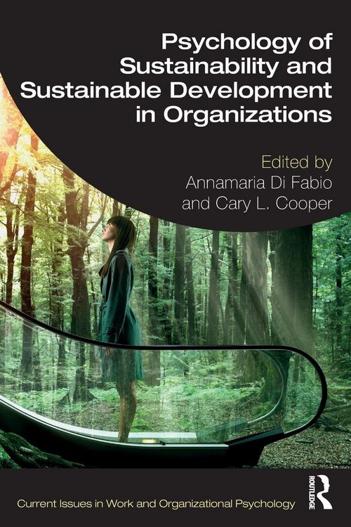 Produktbild: Psychology of Sustainability and Sustainable Development in Organizations