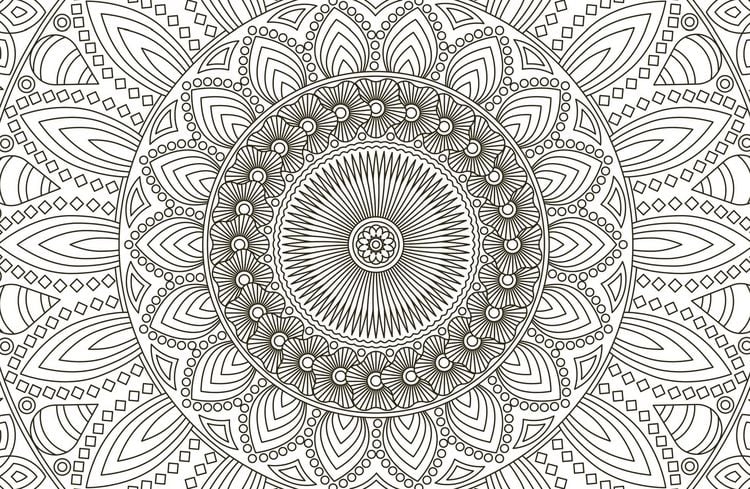 Produktbild: 50 cozy Karten zum Ausmalen &ndash; Relaxen mit Mandalas