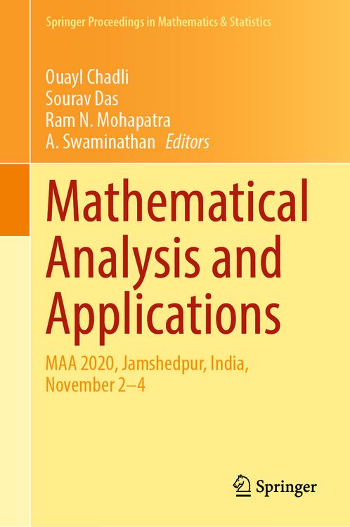 Produktbild: Mathematical Analysis and Applications