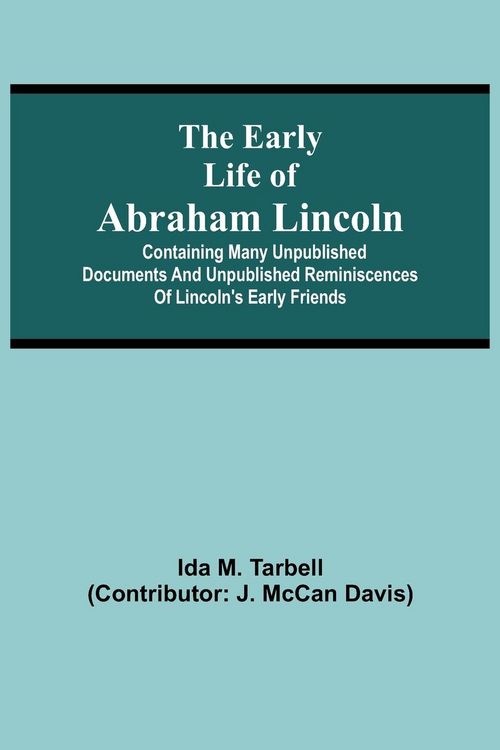 Produktbild: The early life of Abraham Lincoln