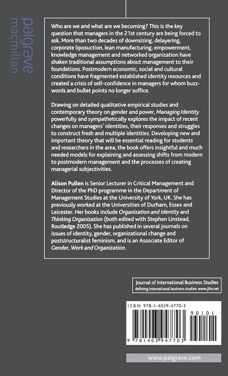 Produktbild: Managing Identity