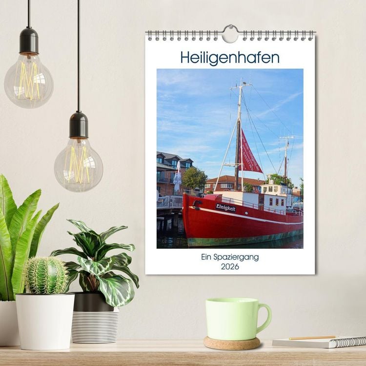 Produktbild: Heiligenhafen Ein Spaziergang (Wandkalender 2026 DIN A4 hoch), CALVENDO Monatskalender