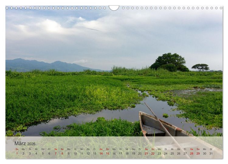Produktbild: Entdecke El Salvador (Wandkalender 2026 DIN A3 quer), CALVENDO Monatskalender