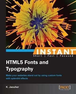 Produktbild: Instant HTML5 Fonts and Typography