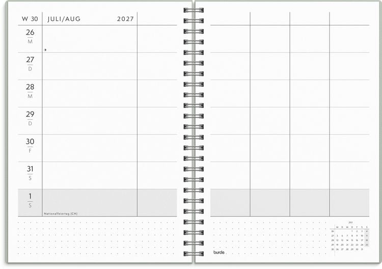 Produktbild: Kalender Plan more 26/27