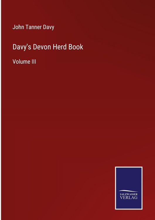 Produktbild: Davy's Devon Herd Book