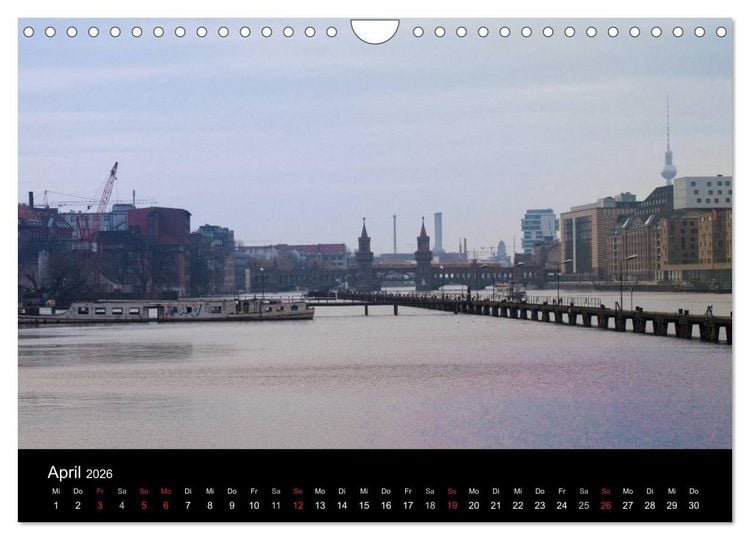 Produktbild: Auf Gleisen durch Berlin (Wandkalender 2026 DIN A4 quer), CALVENDO Monatskalender