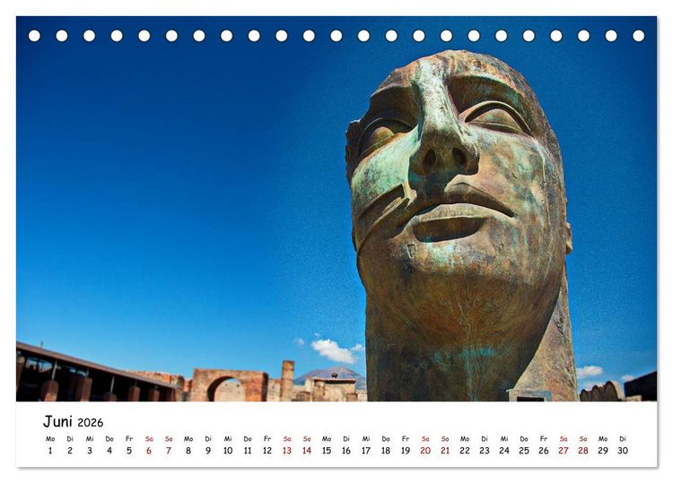 Produktbild: S&uuml;ditalien - Von Kampanien nach Apulien (Tischkalender 2026 DIN A5 quer), CALVENDO Monatskalender