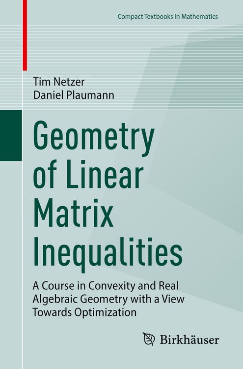 Produktbild: Geometry of Linear Matrix Inequalities
