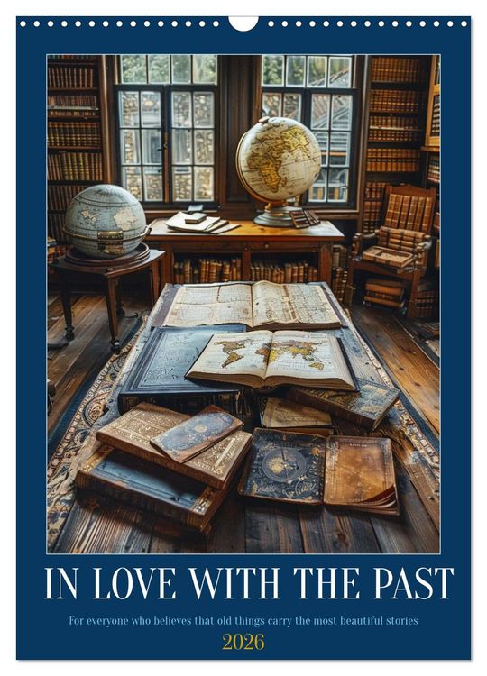 Produktbild: In Love with the Past (Wall Calendar 2026 DIN A3 portrait), CALVENDO 12 Month Wall Calendar