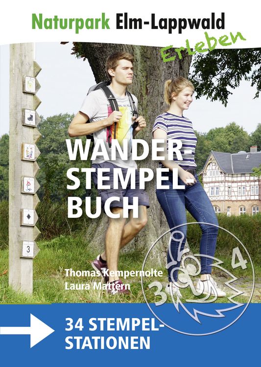 Produktbild: Naturpark Elm-Lappwald &ndash; Wanderstempelbuch plus Karte