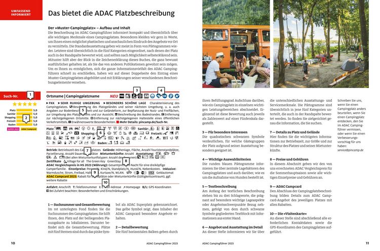 Produktbild: ADAC Campingf&uuml;hrer Deutschland/Nordeuropa 2023