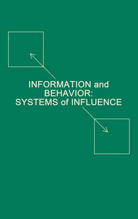 Produktbild: Information and Behavior