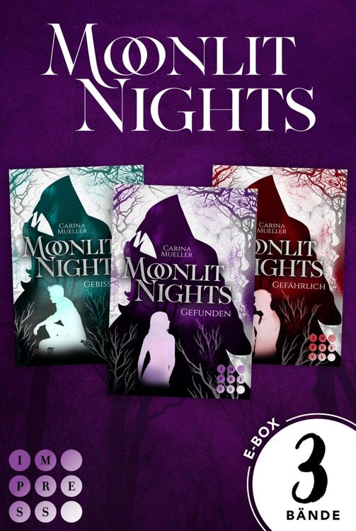 Produktbild: Moonlit Nights: 3 B&auml;nde in einem Bundle!