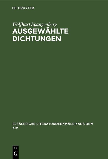 Produktbild: Ausgew&auml;hlte Dichtungen