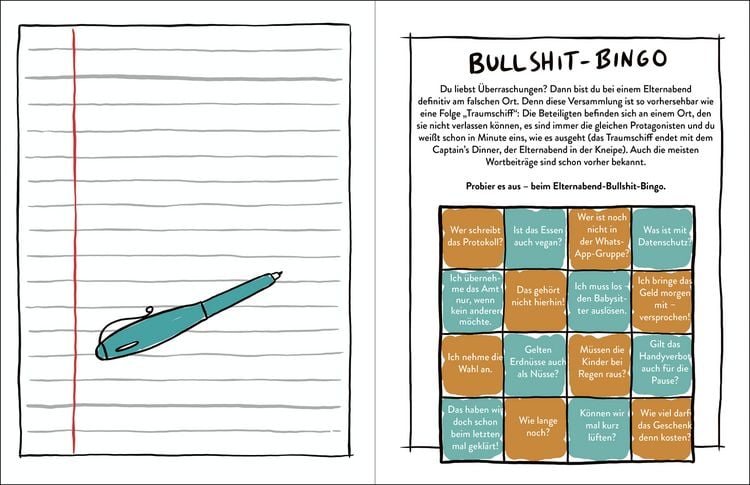 Produktbild: Das Kritzelbuch f&uuml;r den Elternabend