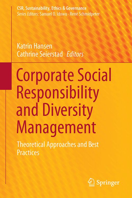 Produktbild: Corporate Social Responsibility and Diversity Management