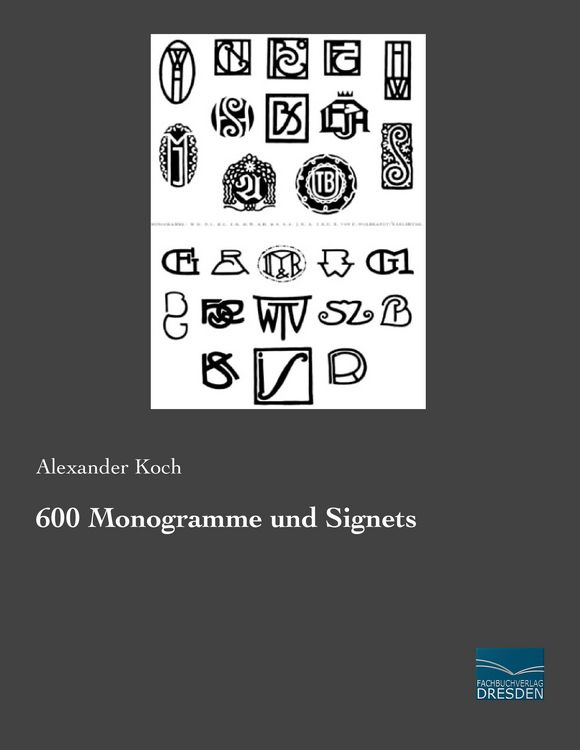 Produktbild: 600 Monogramme und Signets