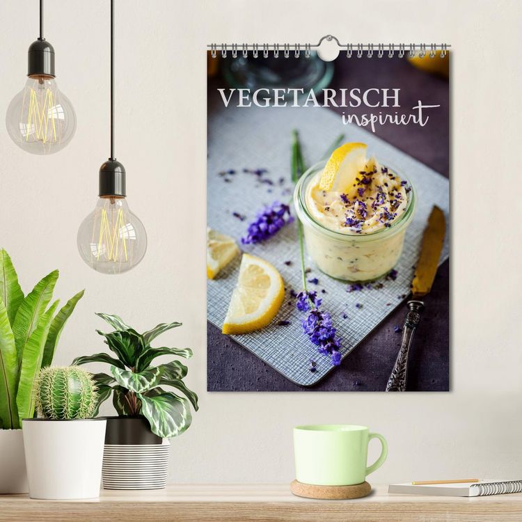 Produktbild: Vegetarisch inspiriert (Wandkalender 2026 DIN A4 hoch), CALVENDO Monatskalender