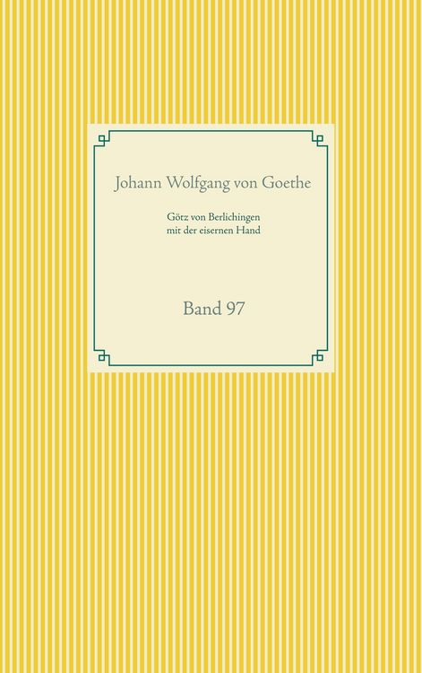 Produktbild: G&ouml;tz von Berlichingen mit der eisernen Hand