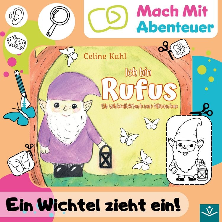 Produktbild: Ich bin Rufus: Ein Wichtelh&ouml;rbuch zum Mitmachen
