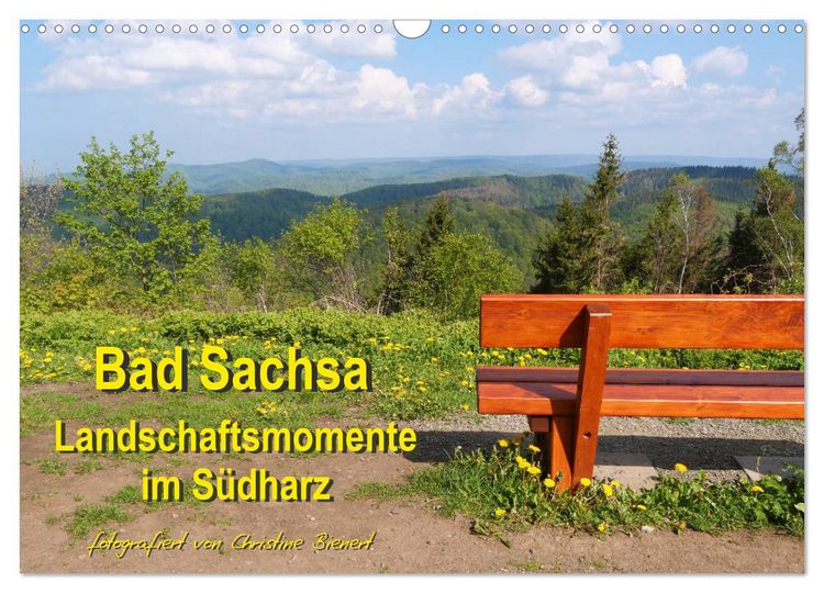 Produktbild: Bad Sachsa - Landschaftsmomente im S&uuml;dharz (Wandkalender 2026 DIN A3 quer), CALVENDO Monatskalender