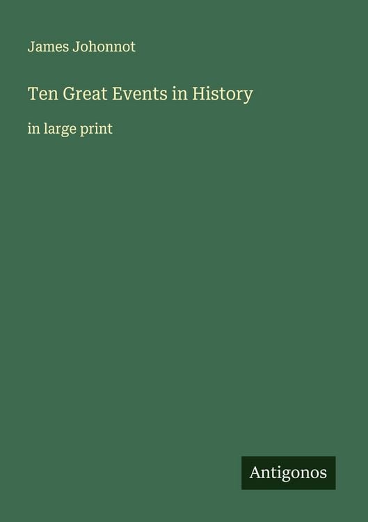 Produktbild: Ten Great Events in History