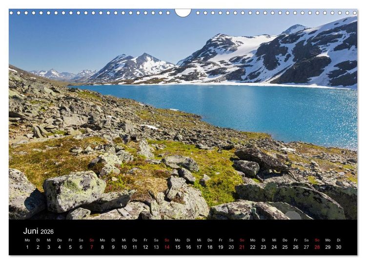 Produktbild: Traumziel Norwegen 2026 (Wandkalender 2026 DIN A3 quer), CALVENDO Monatskalender