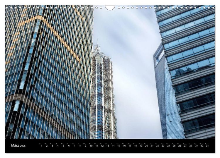 Produktbild: SHANGHAI - ohne Filter (Wandkalender 2026 DIN A3 quer), CALVENDO Monatskalender