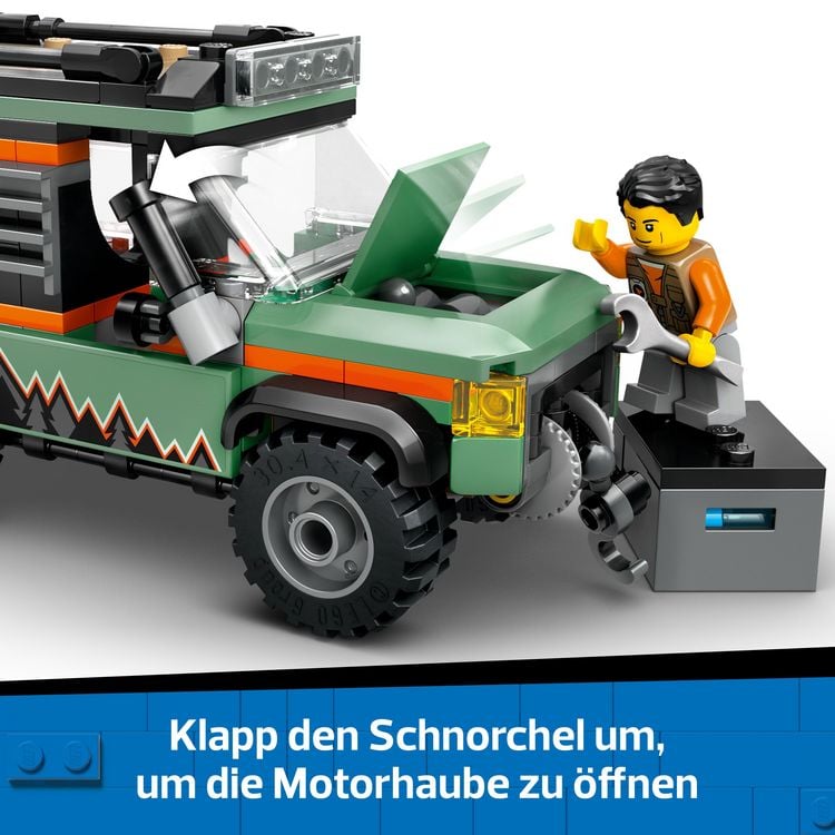 LEGO City Offroad Geländewagen - Bauspielzeug Set für Kinder 60447