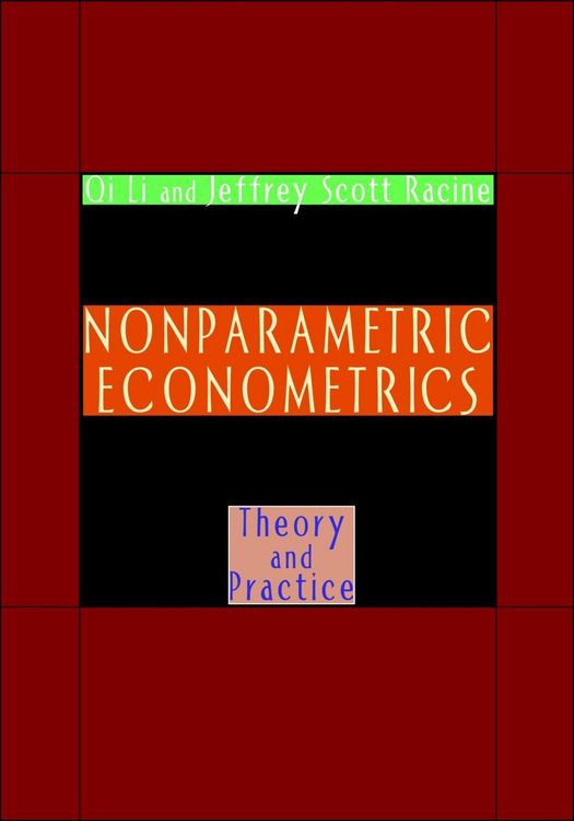 Produktbild: Nonparametric Econometrics