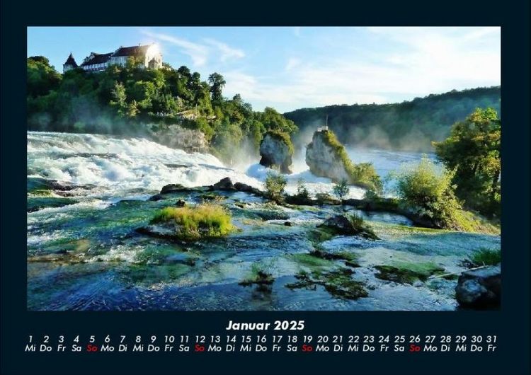 Produktbild: Wasserf&auml;lle 2025 Fotokalender DIN A4